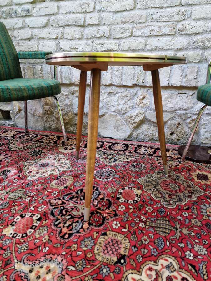 Vintažinis mid century kavos staliukas - nuotraukos Nr. 12