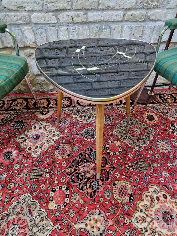 Vintažinis mid century kavos staliukas - nuotraukos Nr. 13