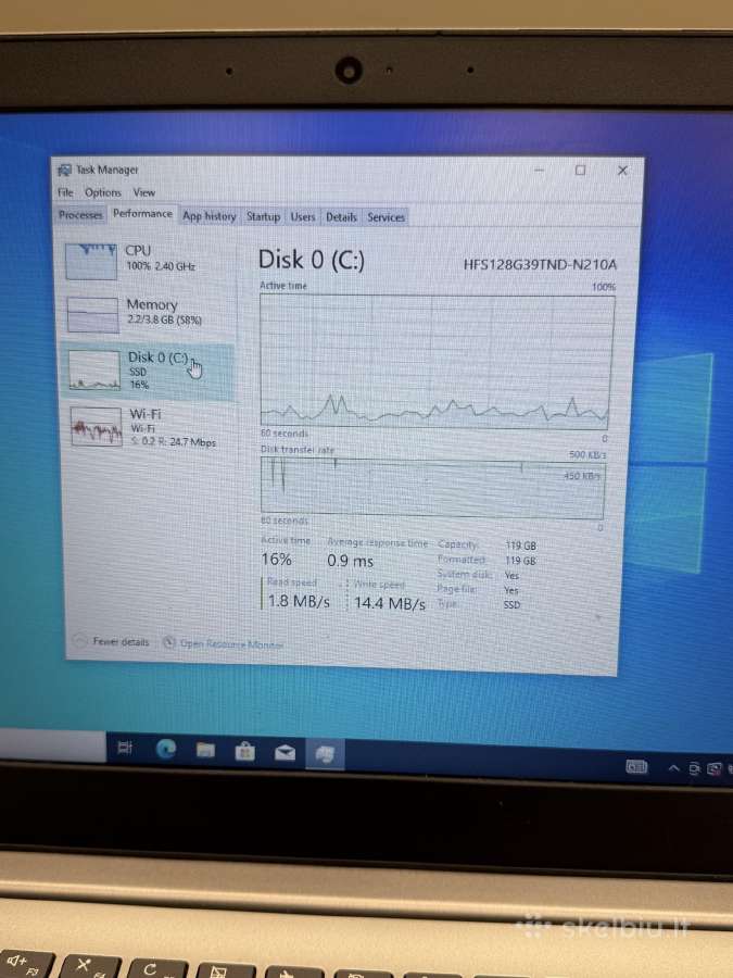 Lenovo Ideapad 120s-14iap - nuotraukos Nr. 6