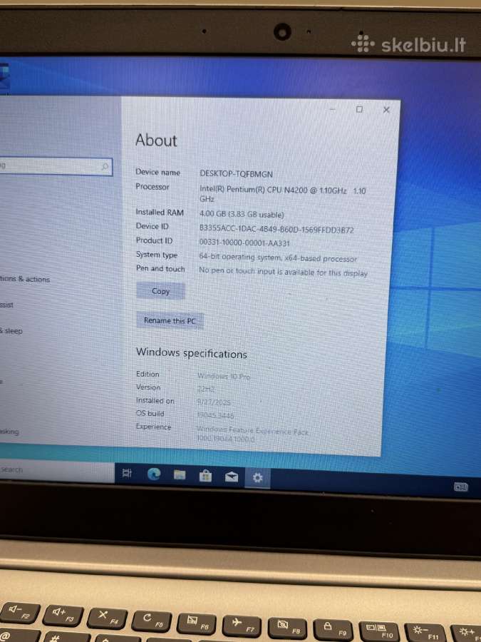 Lenovo Ideapad 120s-14iap - nuotraukos Nr. 7