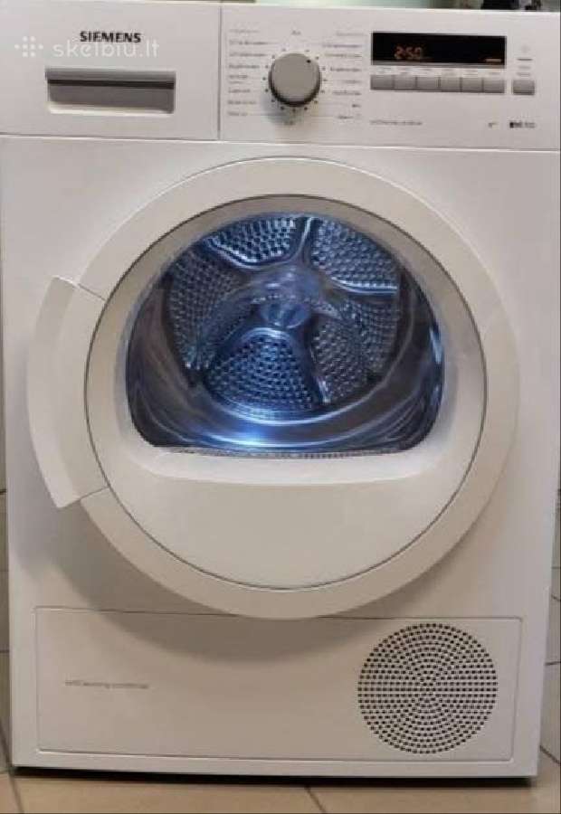 Siemens džiovyklė nedaug naudota