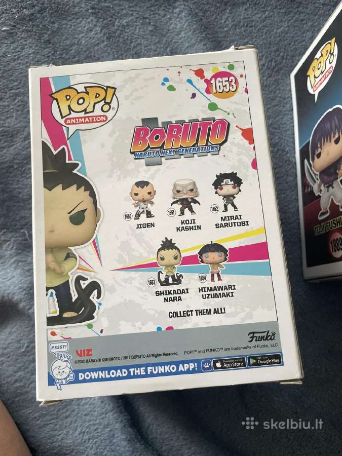 Shikadai Nara funko pop - nuotraukos Nr. 2