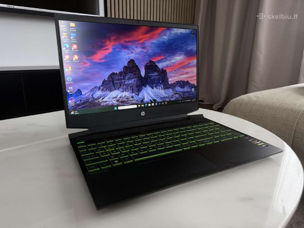 Hp Pavilion Ryzen5 4600h/gtx1650ti 4gb/16gb/512ssd