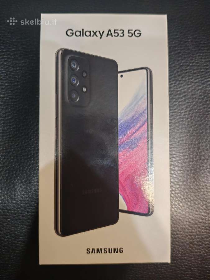 Kaip naujas Samsung A53 5G Su Garantija
