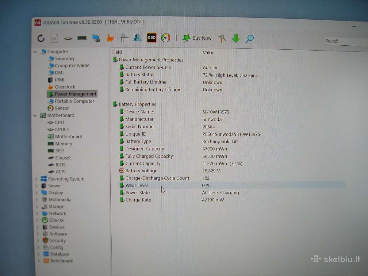 Lenovo x1carbon 9gen, i7,16,1tb - nuotraukos Nr. 12