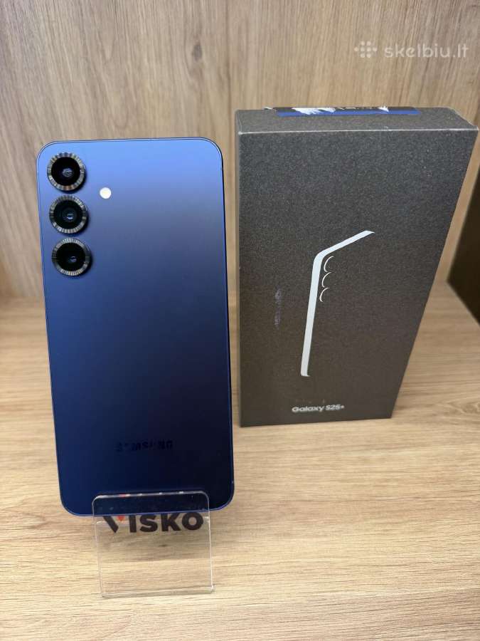 Demo_ekspozicinis Samsung S25 plus 5G 256gb