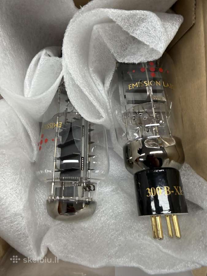 Western Electric lempa We300-b Vacuum Tube nauja - nuotraukos Nr. 17