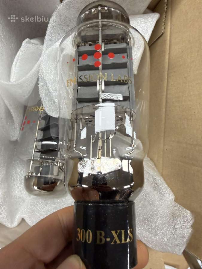 Western Electric lempa We300-b Vacuum Tube nauja - nuotraukos Nr. 18