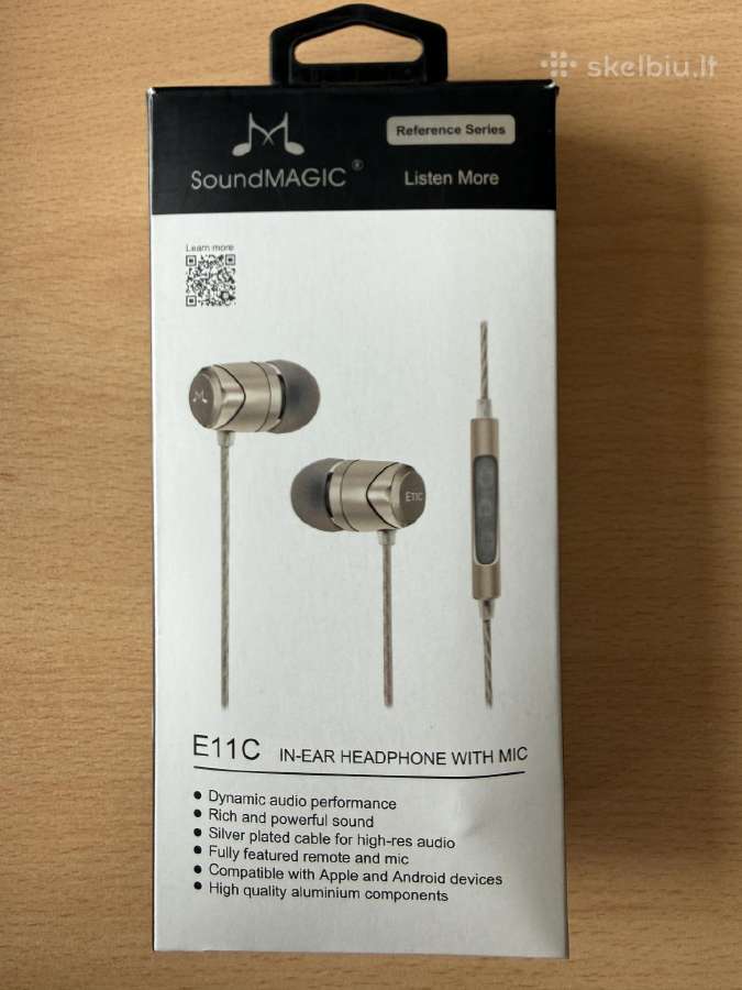 Soundmagic E11c hi fi ausines laisvų rankų iranga