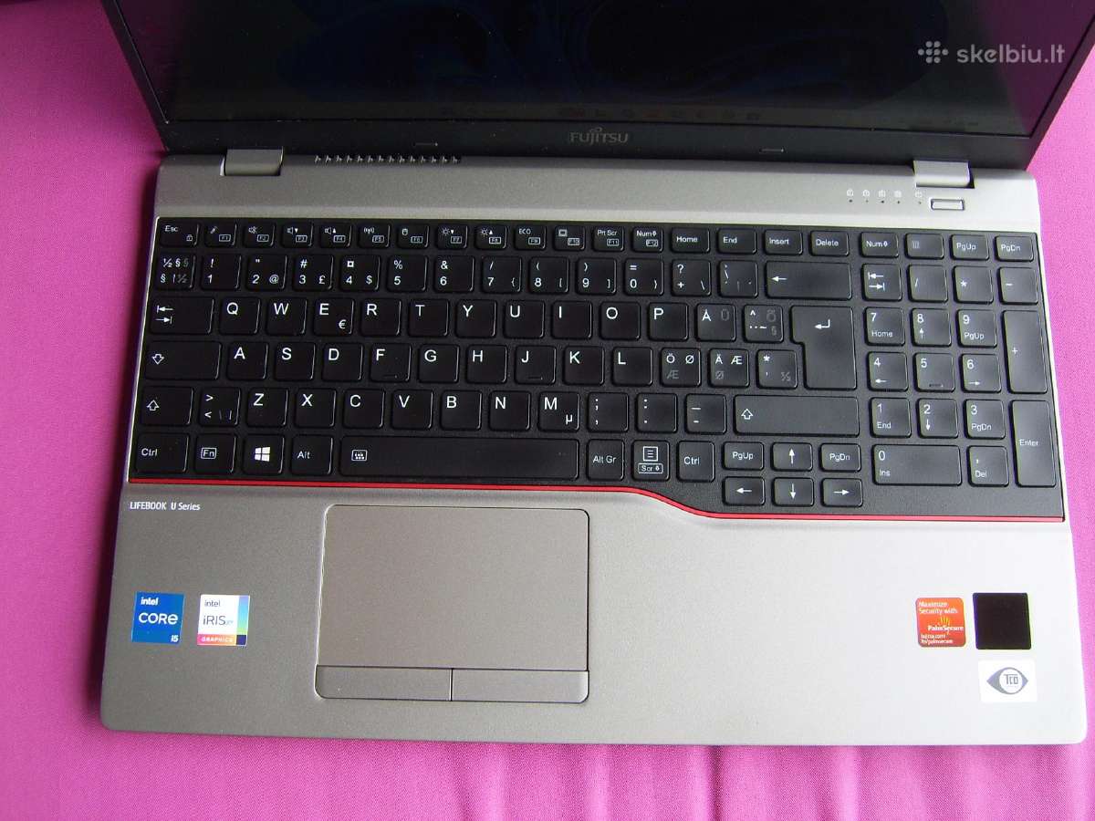 Fujitsu U7511, i5-1135g7/16/512/15,6"fhd Ips - nuotraukos Nr. 2
