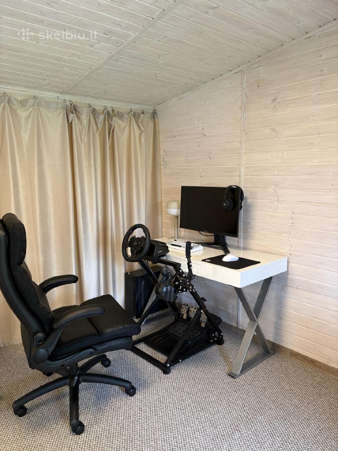 Parduodamas Logitech G920 vairavimo simuliatorius