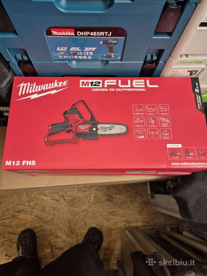 Milwaukee yrankiai nauji ir mažai naudoti - nuotraukos Nr. 32