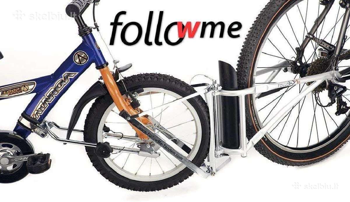Follow me standžioji dviračių jungtis