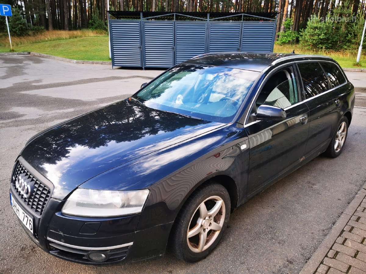 Audi A6 C6 benzinas/dujos