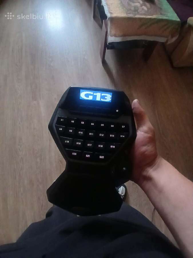 Logitech klavetura su joystick g13 - nuotraukos Nr. 5