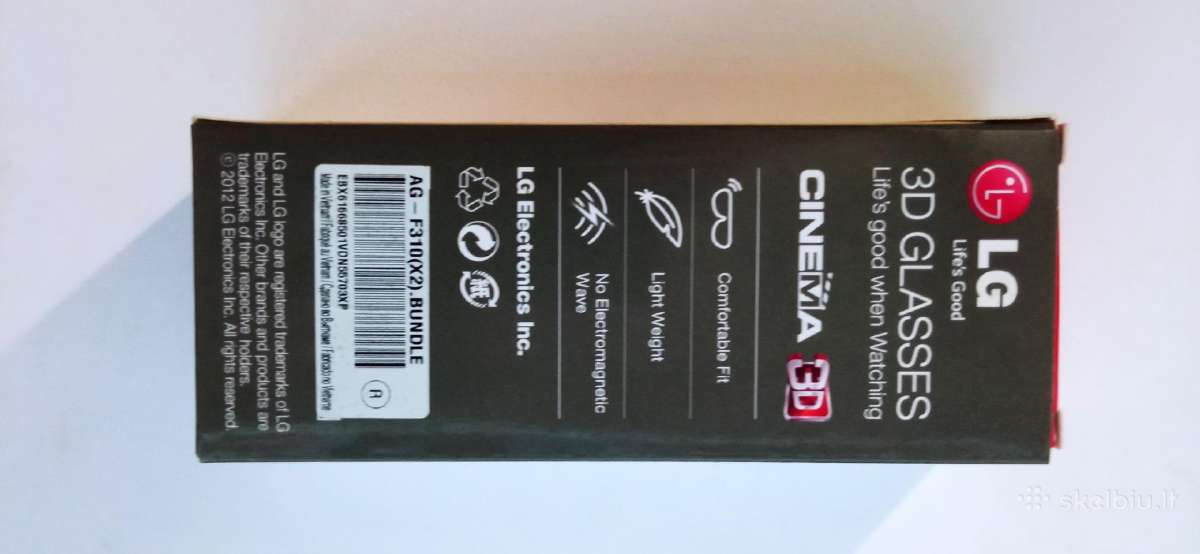 Smart TV, 3D, Dvb-t2, LED, Wi-fi, Webos - nuotraukos Nr. 4