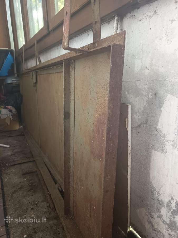 Parduodamos metalinės vienverės durys 720x2030. - nuotraukos Nr. 2