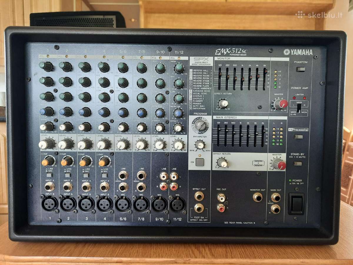 Yamaha Emx512xc - nuotraukos Nr. 2
