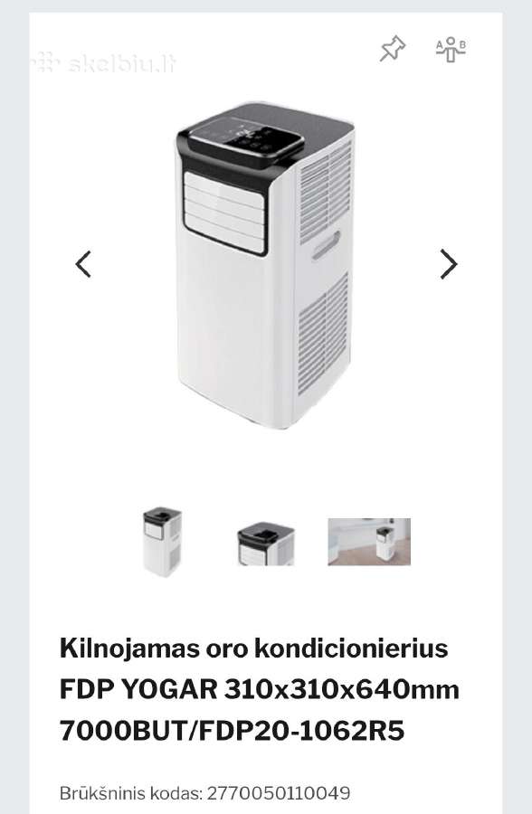Oro kondicionierius - nuotraukos Nr. 2