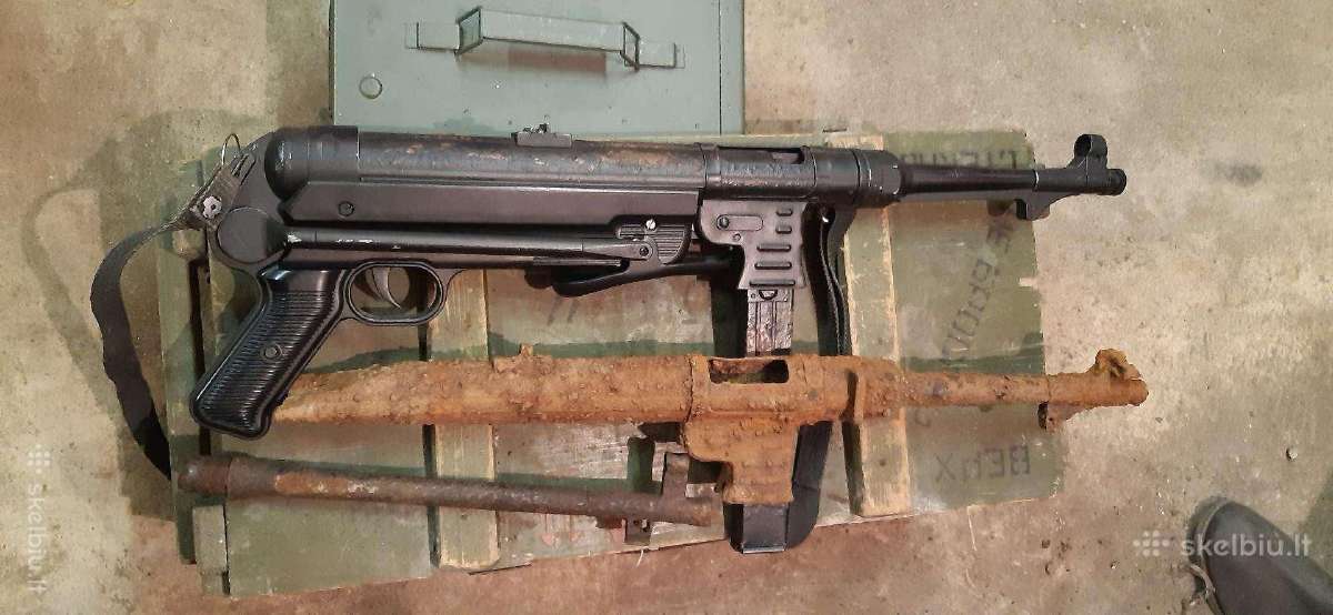 Mp40 liekana,mg42,k98,svt-40 vamzdžiai - nuotraukos Nr. 3