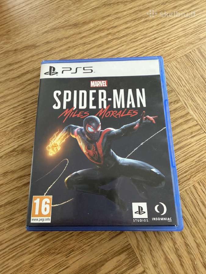 Ps5 Spider man miles morales ir Hogwarts Legacy