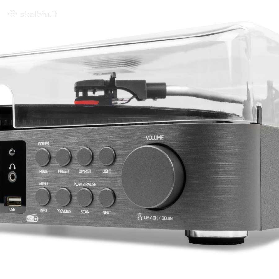 Audizio Norfolk patefonas su kolonėlėmis, Bluetoot - nuotraukos Nr. 18