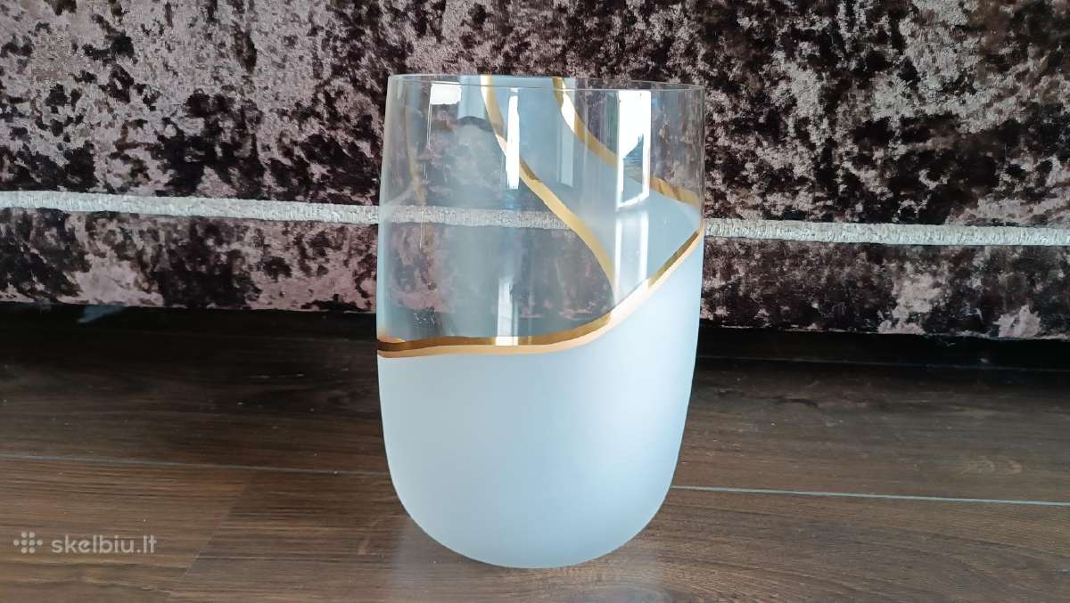 Patogi graži Krištolinė vaza Bohemia Crystalite - nuotraukos Nr. 2