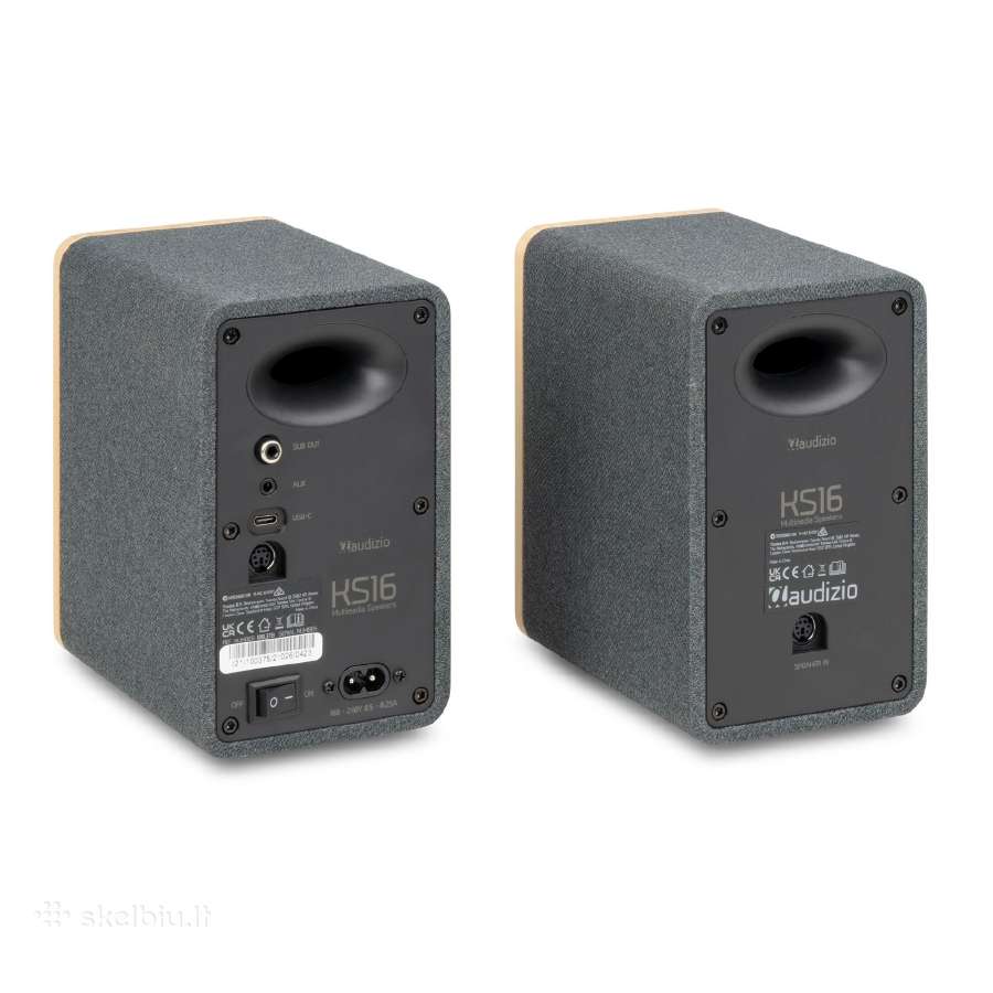 Audizio Ks16 aktyvios lentyninės kolonėlės 100w Bt - nuotraukos Nr. 7