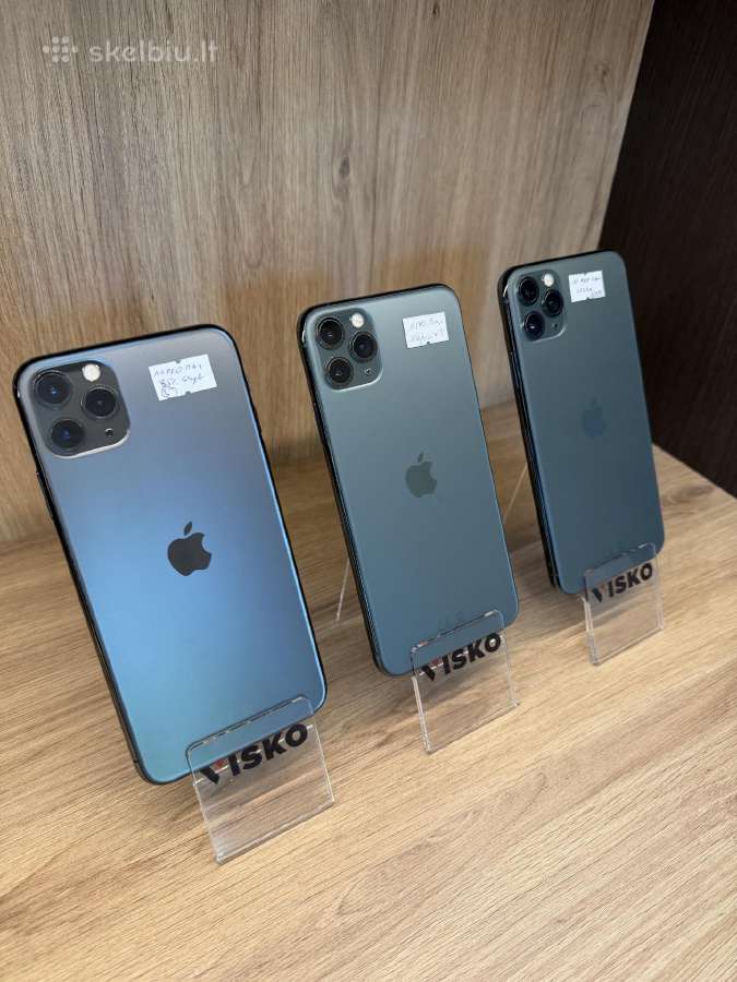 iPhone 11 Pro Max 256gb-265eur. Baterija 100%