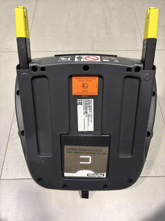 Peg Perego auto kėdutė su isofix - nuotraukos Nr. 2