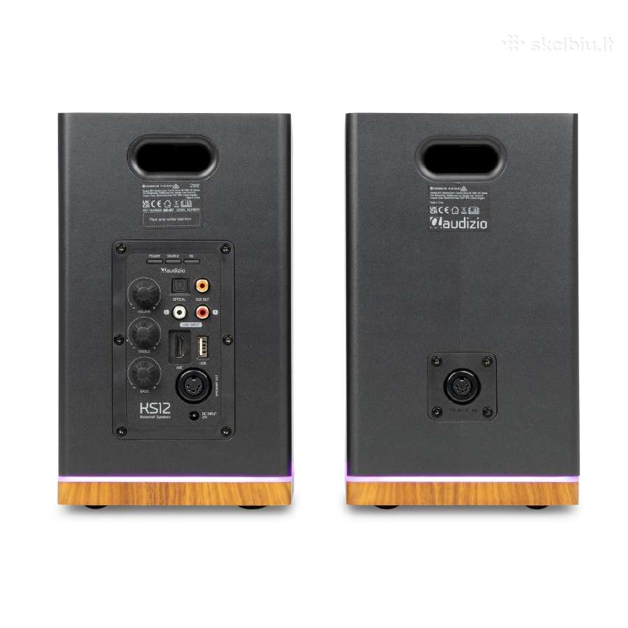Audizio Ks12 aktyvios lentyninės kolonėlės 80w Bt, - nuotraukos Nr. 2