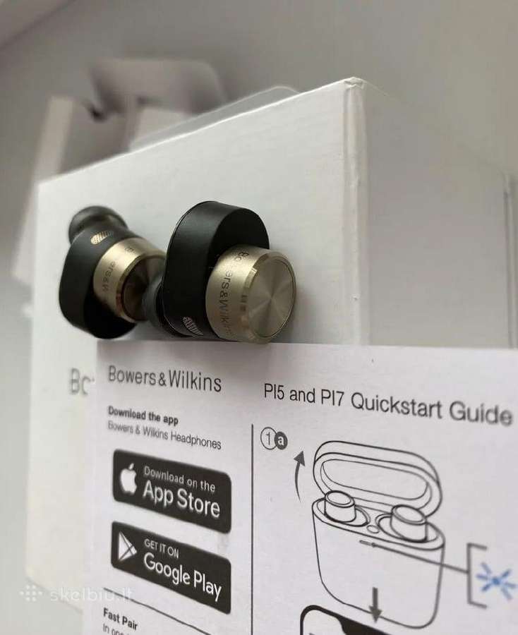 Bowers & Wilkins Pi7 Belaidės ausinės - nuotraukos Nr. 5