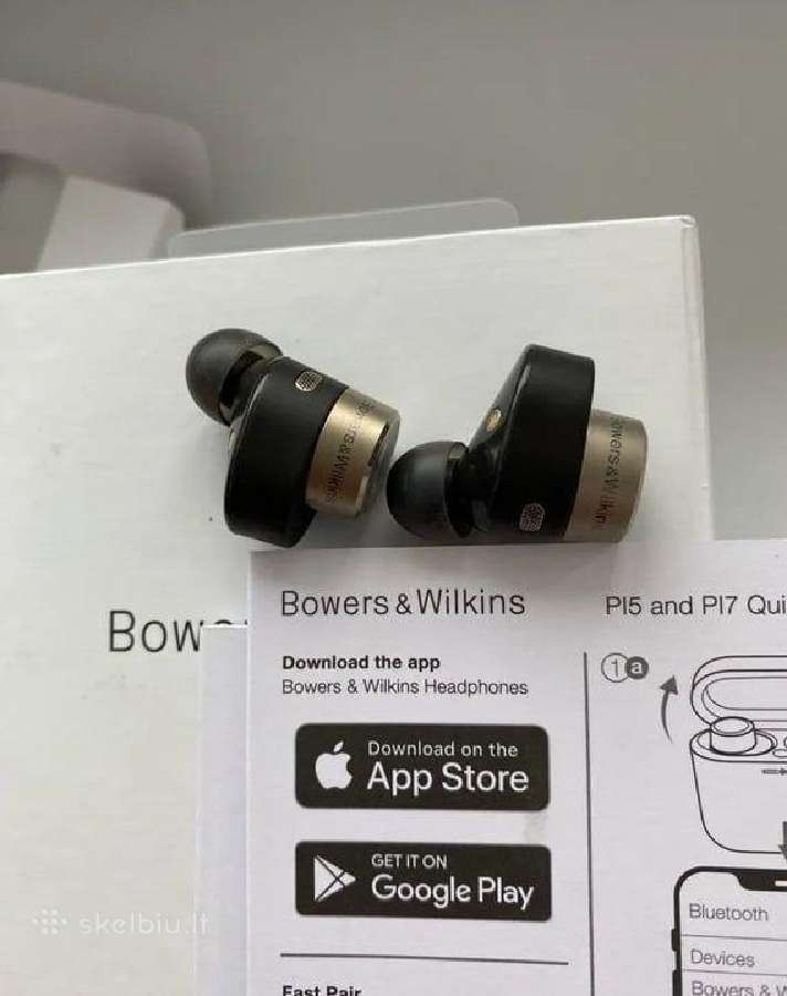 Bowers & Wilkins Pi7 Belaidės ausinės - nuotraukos Nr. 6