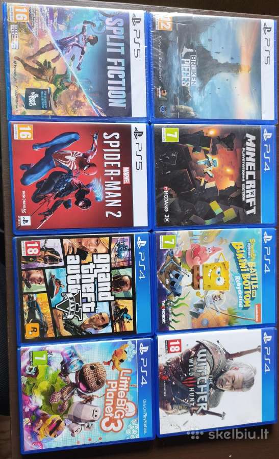 Playstation Ps4 Ps5 žaidimai