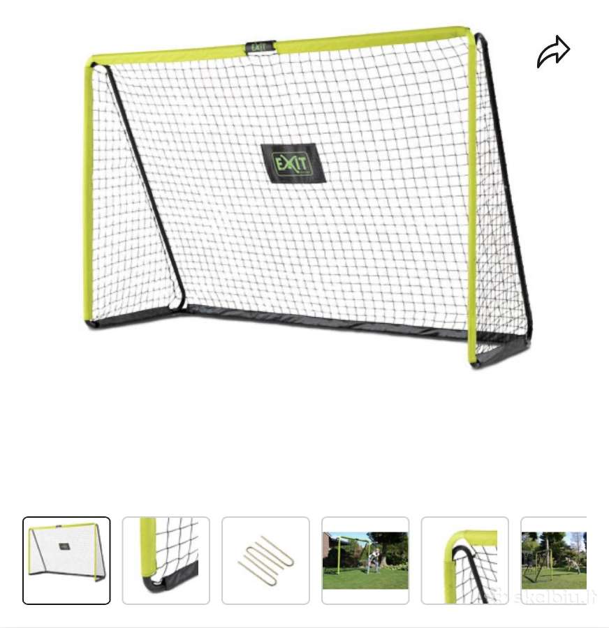 Futbolo vartai Exit Tempo, 300x200 cm
