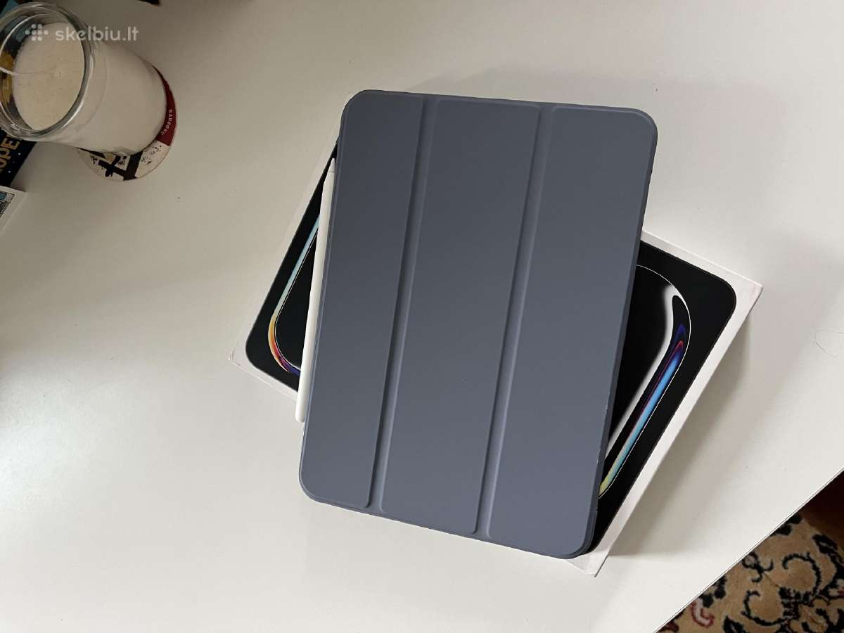 iPad Pro 11-inch M4 256gb + Piestukas