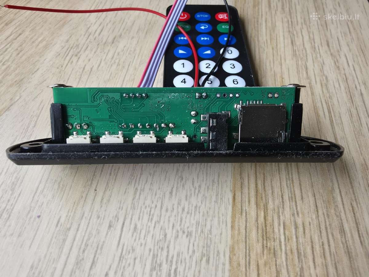Mp3 Fm bluetooth grotuvas - nuotraukos Nr. 2