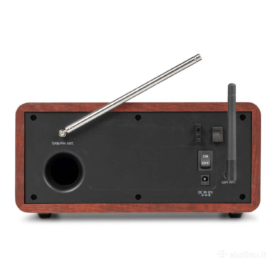 Audizio Dozza internetinis radijo imtuvas, tamsus - nuotraukos Nr. 2