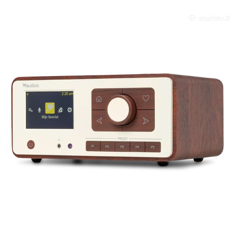 Audizio Dozza internetinis radijo imtuvas, tamsus - nuotraukos Nr. 4