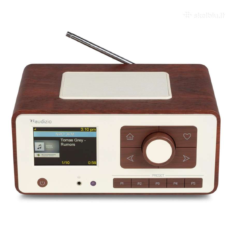 Audizio Dozza internetinis radijo imtuvas, tamsus - nuotraukos Nr. 6