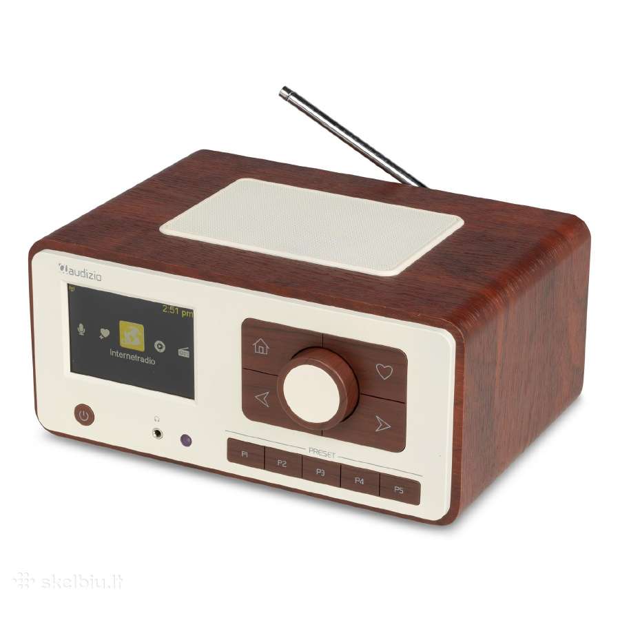 Audizio Dozza internetinis radijo imtuvas, tamsus - nuotraukos Nr. 7