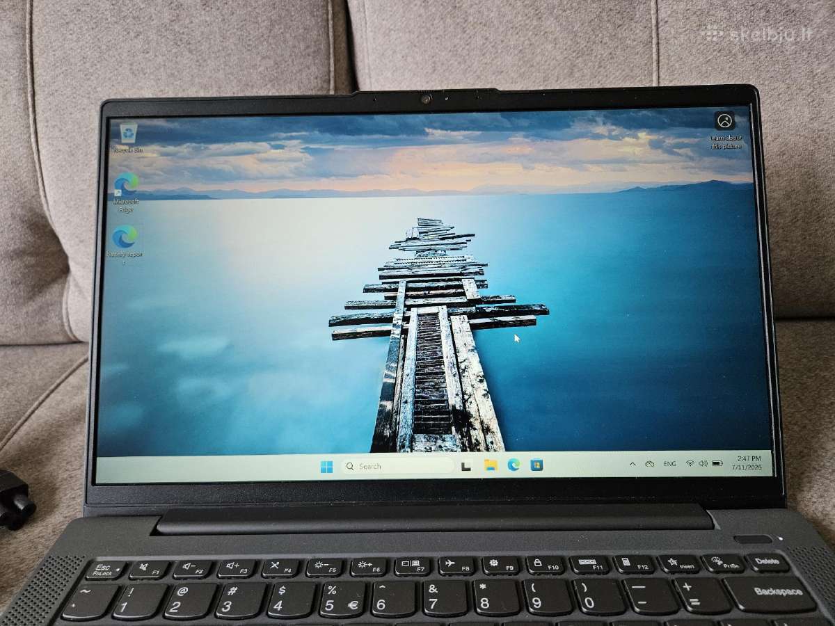 Lenovo Ideapad 5 Ryzen 5 4500u, 8gb, 512gb SSD - nuotraukos Nr. 3
