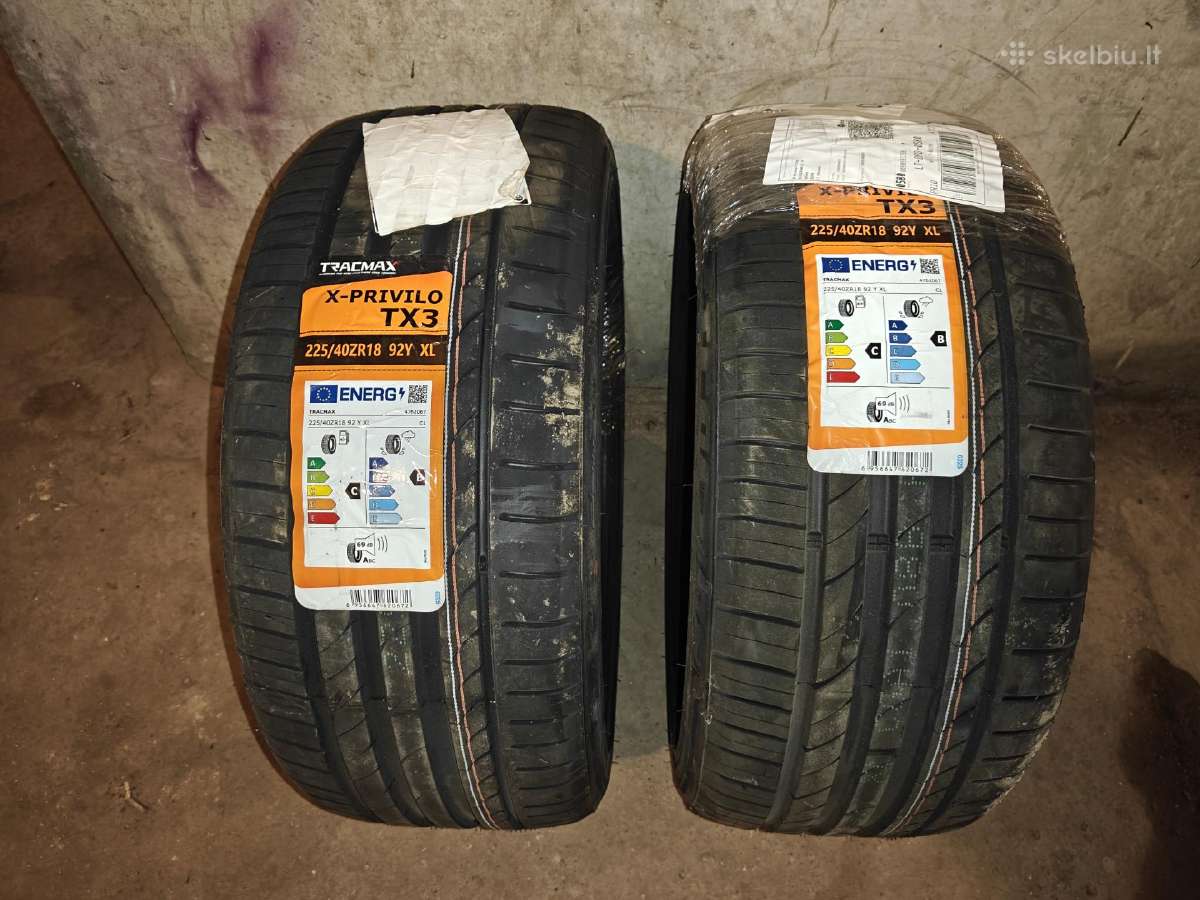 Parduodu naujas vasarines padangas 225/40 r18