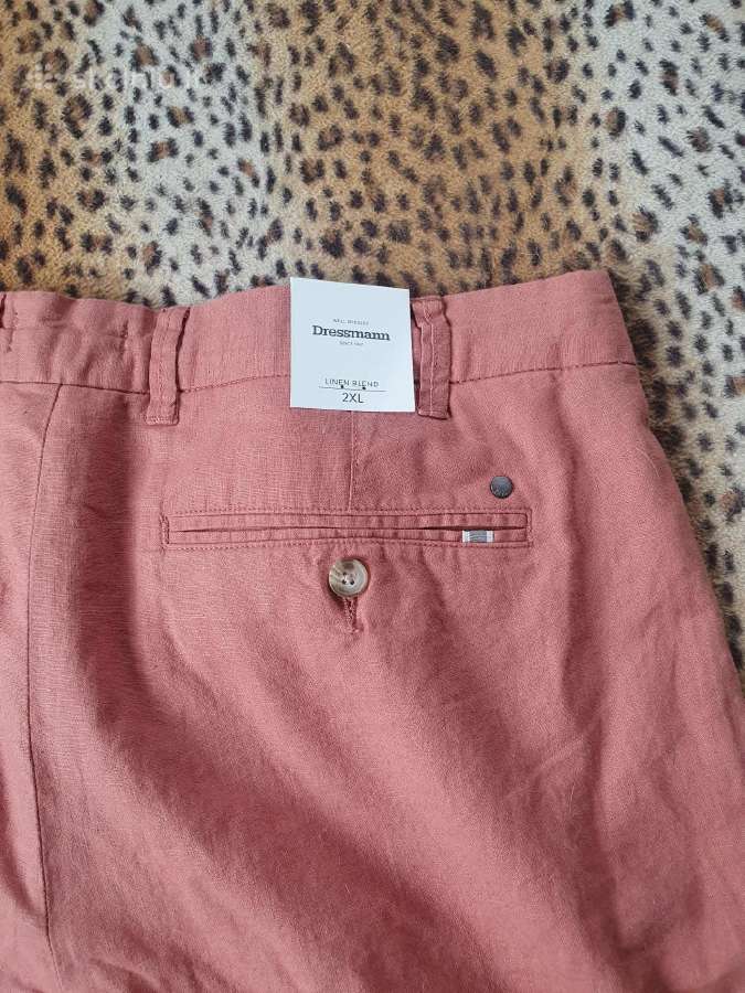 Dressmann lininiai vyriški šortai - nuotraukos Nr. 3