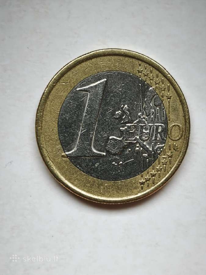 Graikijos 1 euro moneta - nuotraukos Nr. 2