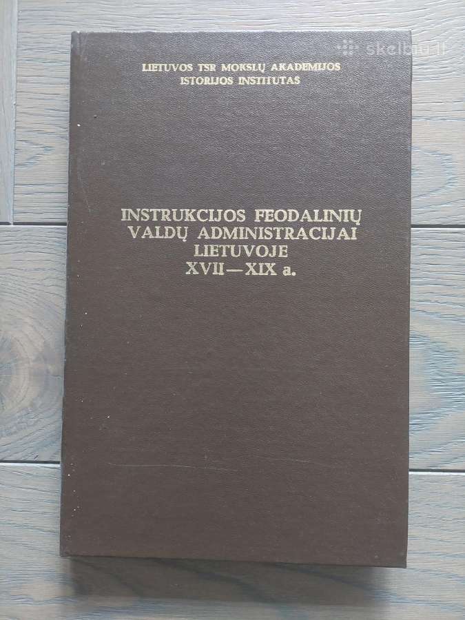 Instrukcijos feodalinių valdų administracijai