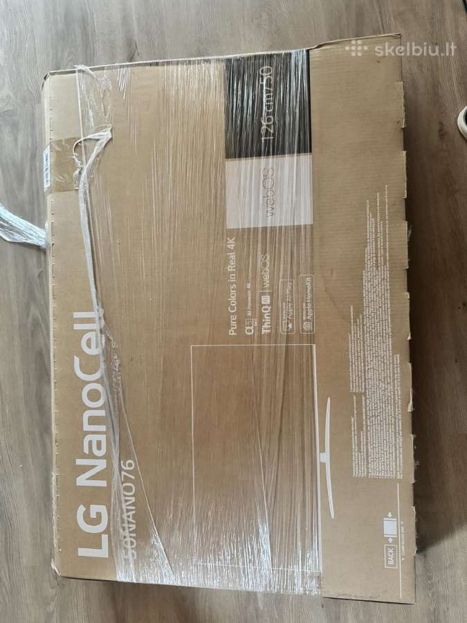 Televizorius LG 50nano763qa 2024m - nuotraukos Nr. 4