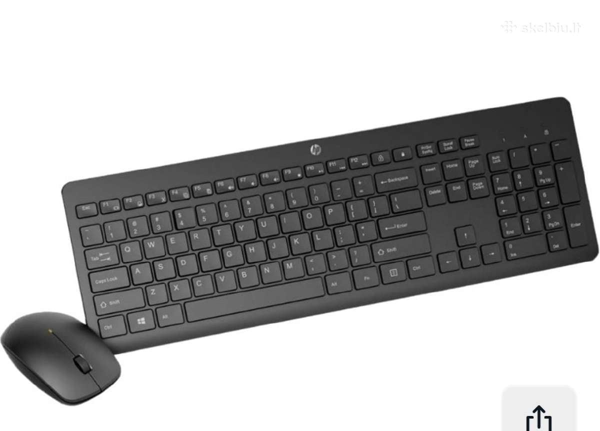 Belaidis klaviatūros ir pelės komplektas Hp 235,