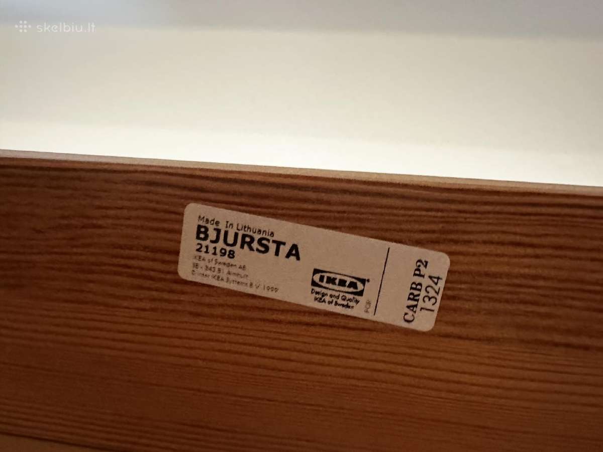 Ikea bjursta ištiesiamas stalas - nuotraukos Nr. 3