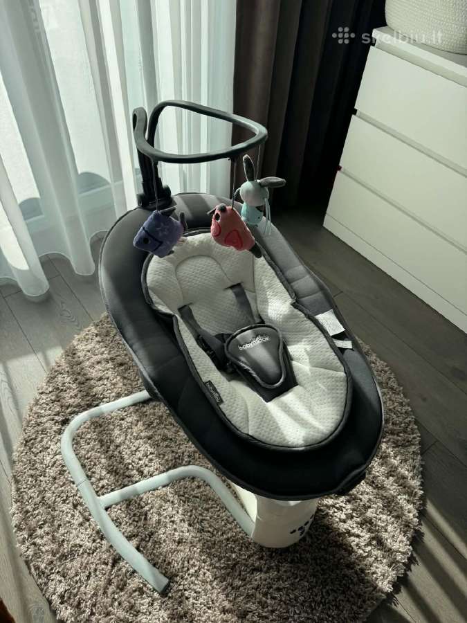 Babymoov Swoon Motion Zinc elektrinė supynė